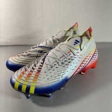 Adidas Predator Edge.1 SG Soccer Cleats White Blue Sz Mens 4.5 Womens 5.5 GW1021