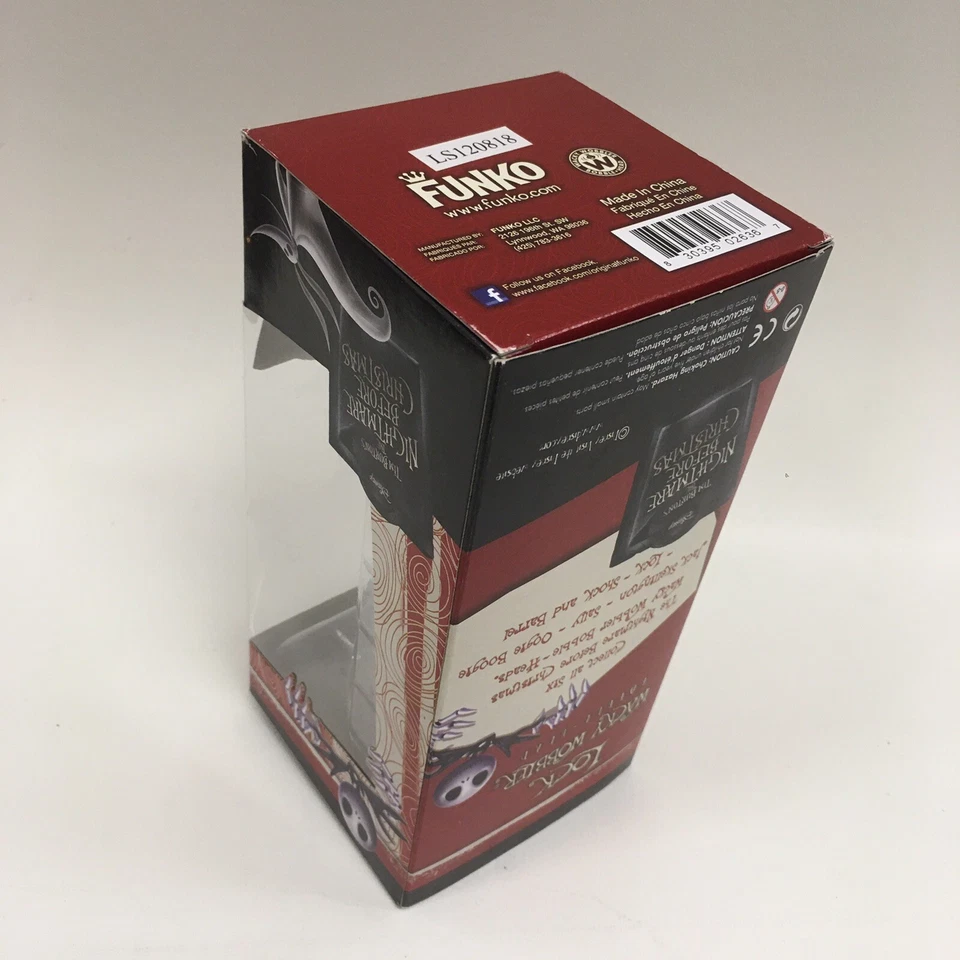 Funko LOCK Pesadilla Antes De Navidad Wacky Wobbler Bobblehead NUEVO VER⭐️ Foto 2 de 2