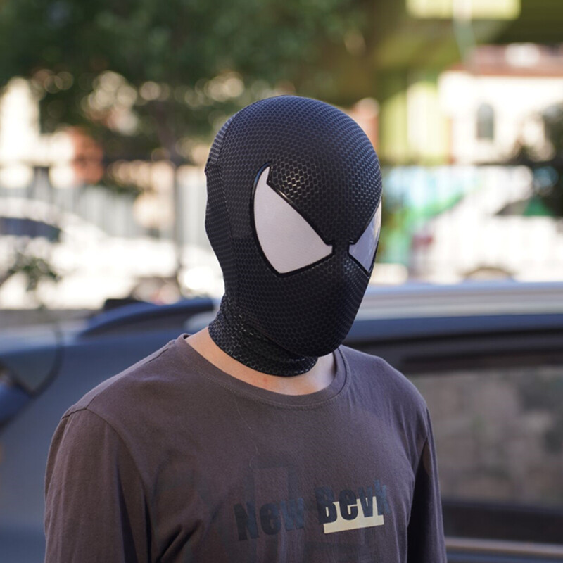 Scarlet Black Venom Spider-Man Helmet Spiderman Ben Reilly