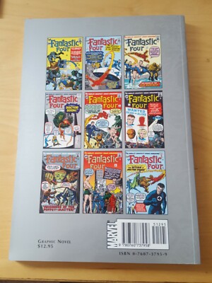 Marvel Masterworks The Fantastic Four Nos. 1-10 Lee & Kirby
