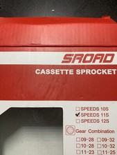 SunRace CSRS3 11-Speed 11-28T Bike Cassette fits Shimano SRAM Silver Road