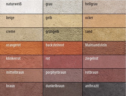 Ruberstein® Steinrestauriermörtel / Sandsteine reparieren / Klinker gelb 1 kg - Picture 3 of 3