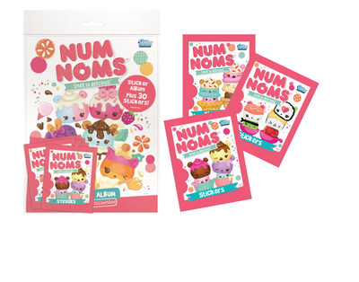 Topps Num Noms Stickers 50 Sealed Packets