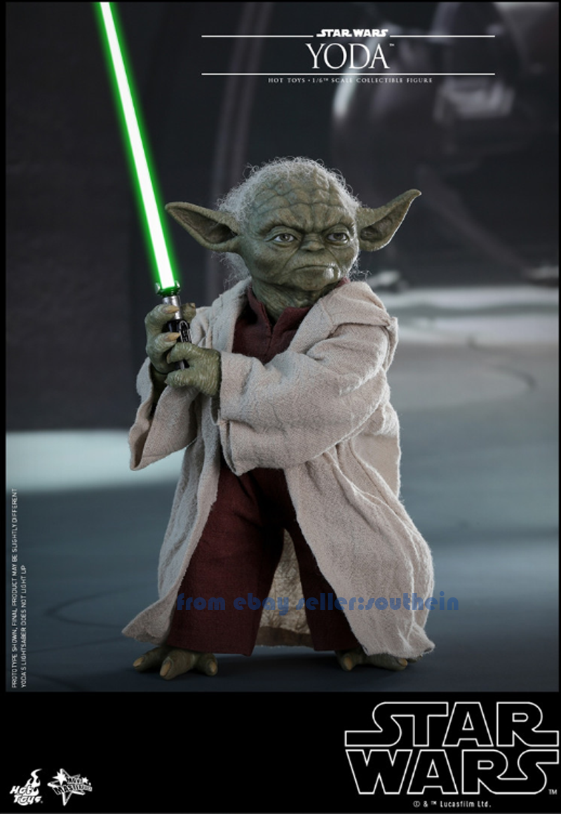 HOTTOYS HT 1/6 MMS495 Attack of the Clones Master Yoda Action
