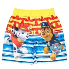 PAW PATROL CHASE UPF-50+ Bathing Suit Swim Trunks Toddlers Sz. 2T, 3T or 4T  $22