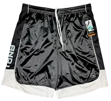 And1 #11719 NEW Men's Multicolor Elastic Waist Drawstring 11" Inseam Shorts