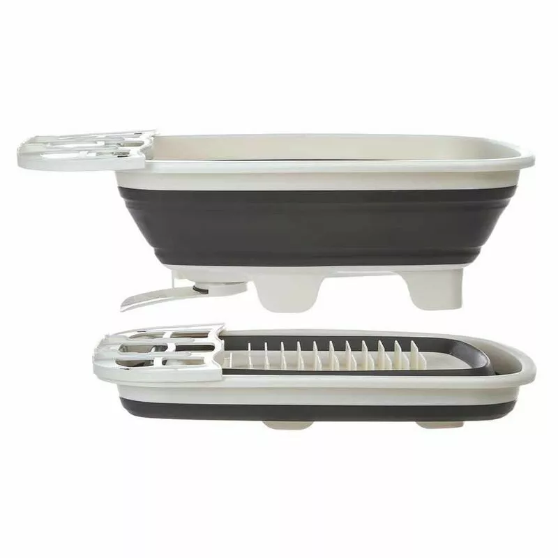 Large collapsible online dish drainer