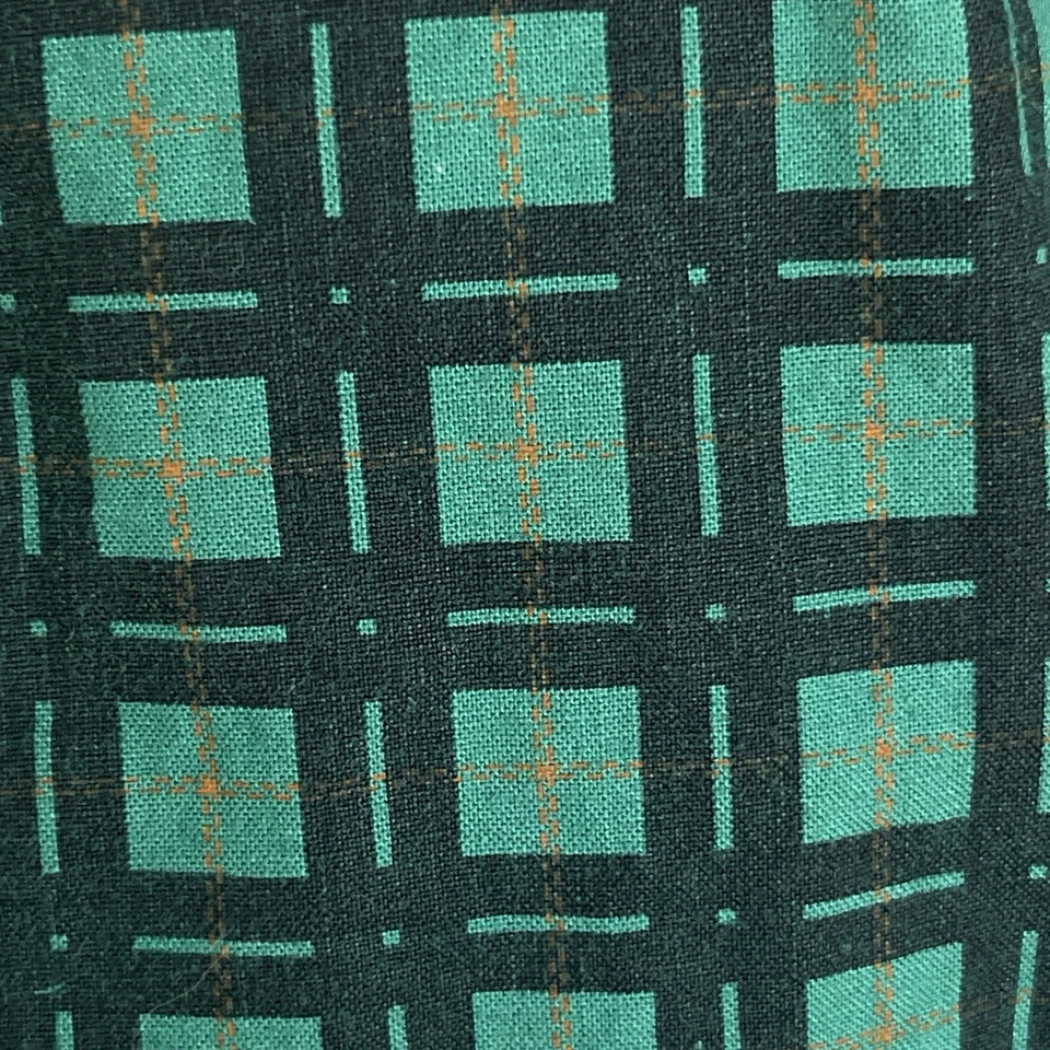 Vintage Forenza Mini Skirt Womens Size 8 Green Plaid Retro Academia Cotton 90s - Image 3 of 4