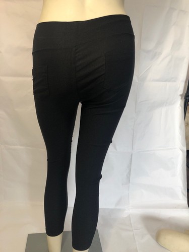 Pantalón de vestir Jeggology negro ajustado para mujer - Imagen 4 de 5