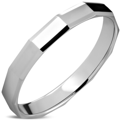 Ring Verlobung Ehering Frau Mann Wolfram 3mm Billig RTN167