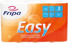 Fripa Küchenrolle Easy 3-lagig hochweiß 4 Rollen á 45 Blatt