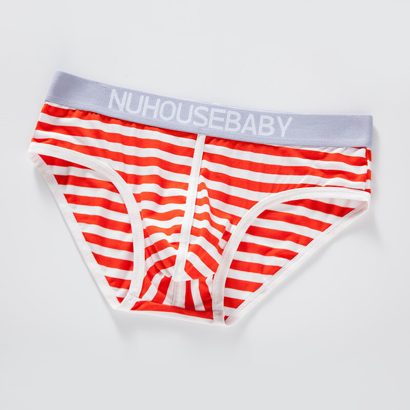 Men's panties briefs pure cotton youth sexy low waist tight breathable