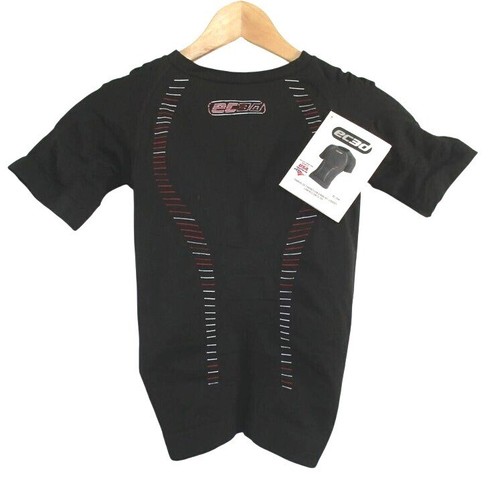 Ec3d Womens Posture Compression Short Sleeve Shirt size 1 (S) Black NWT Sports - 第 1/15 張圖片