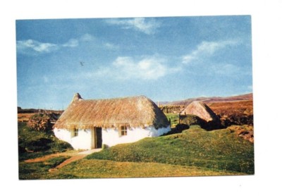 Schottland - Isle of Skye, A Crofter's Cottage - Postkarte
