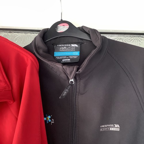 Tresspass Jacket 1 In Red XXL Black M 883 Police Jacket XL - Picture 3 of 7