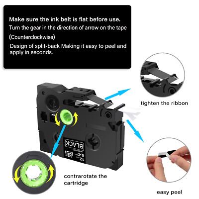 Where To Buy Cheap Brother TZe-335 Laminated Label Tapes In Singapore - Foto 11