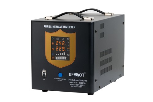 Zasilacz awaryjny UPS KEMOT PROsinus 3500 48V/230V - Zdjęcie 7 z 12