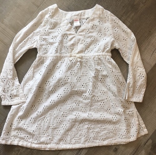 Gymboree Girls Size 7 white Long Sleeve 