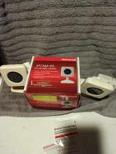 Lot of 2 HONEYWELL IPCAM-WL IP LOW LIGHT CAMERA WORKING Surveillance camera
