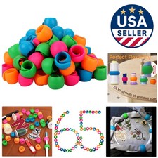 65pcs Reusable Thread Spool Savers - Space-Sa...
