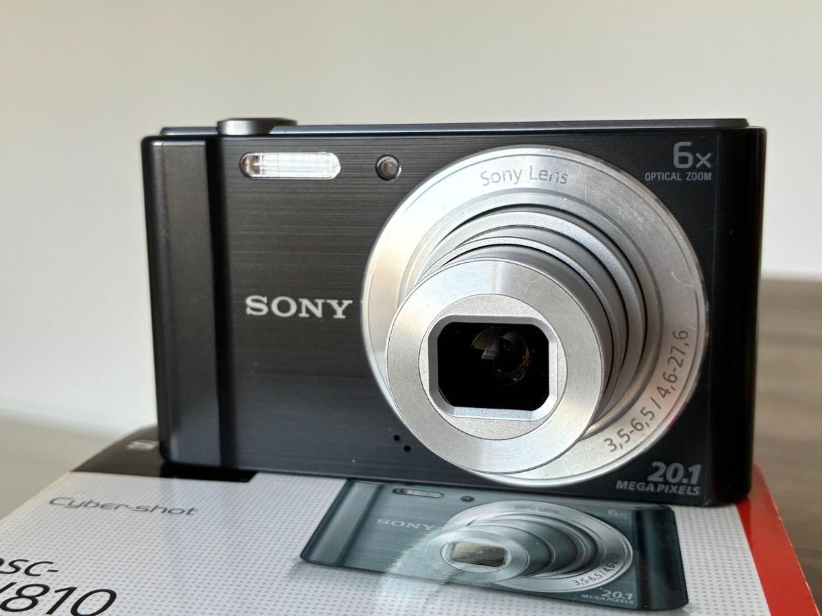 Sony Cyber-shot DSC-W810 20.1MP Digital Camera Black - Tested