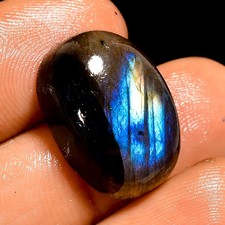 15 Ct Natural Labradorite Oval Cabochon Loose Gemstone Jewelry Making 18X13X7 mm