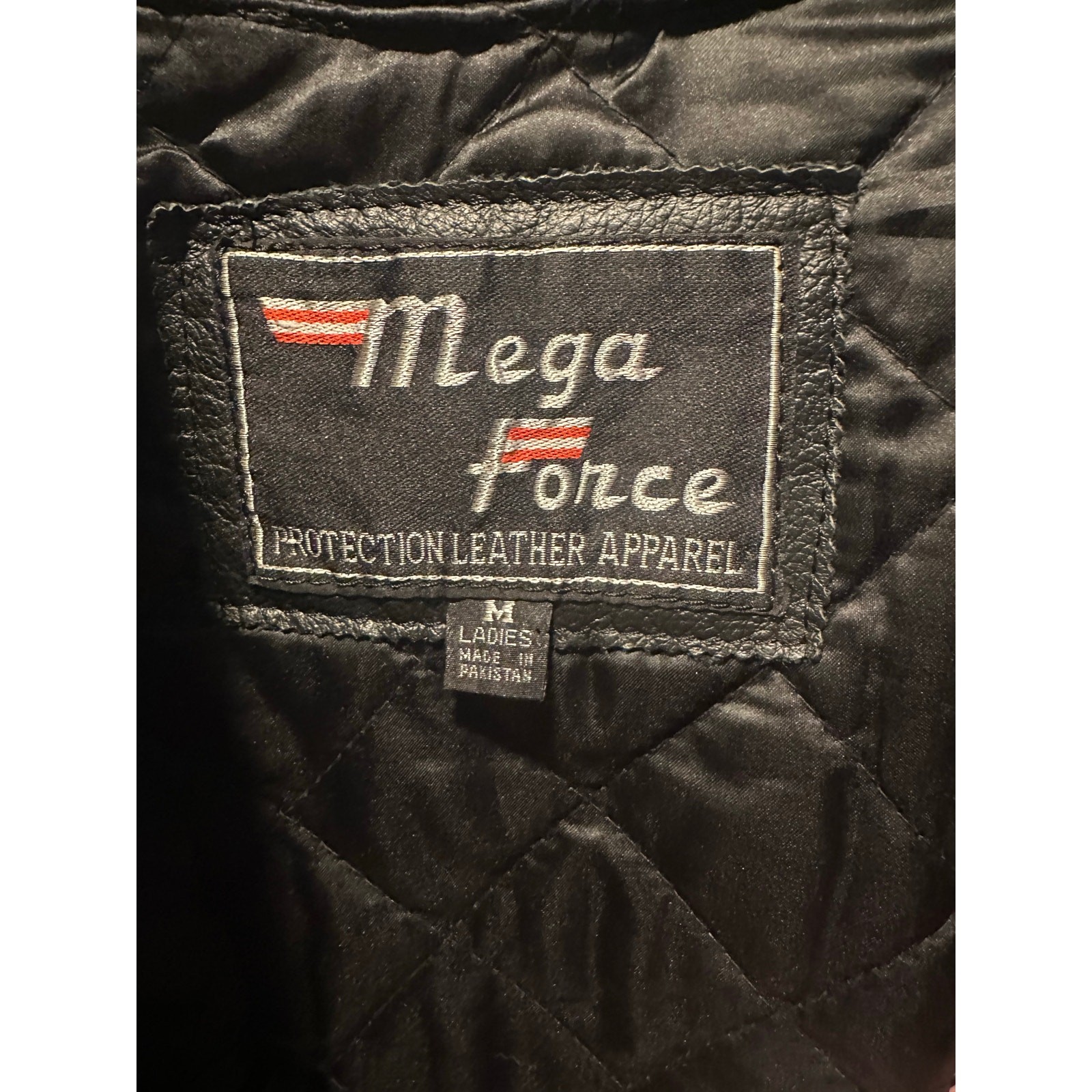 Mega Force Thinsulate heavy distressed leather mo… - image 8