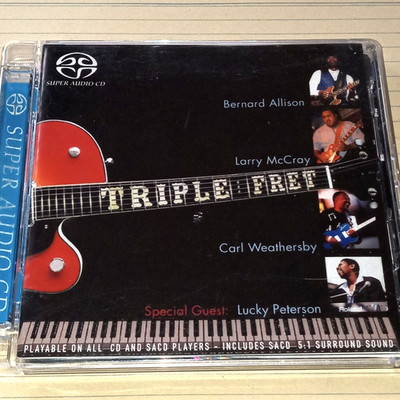 SACD Bernard Allison, Larry McCray, Carl Weathersby - Triple Fret