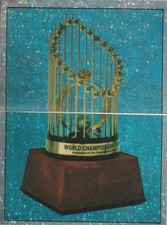 1989 Panini Album Stickers World Series Trophy COMPLETE TOP AND BOTTOM #1 AND #2