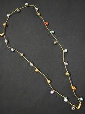 Jingle Bells Holiday Necklace Actual Bells Working Gold Tone Christmas Holiday