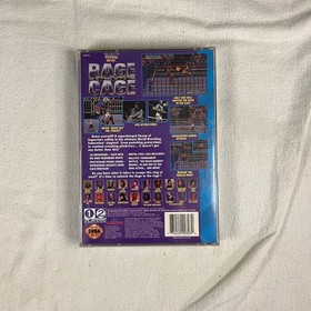 WWF Rage in the Cage Sega CD 1993 Complete In Box