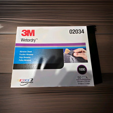 3m Wetordry Abrasive Sheet 02034 1000 Grade 9 In X 11 In50 Sheets 3m Wetordry Abrasive Sheet 02034 1000 Grade 9 In X 11 In50 Sheets