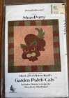 StrawPurry Garden Patch Cats Block 28 Helene Knott Story Quilts 18” — photo 1