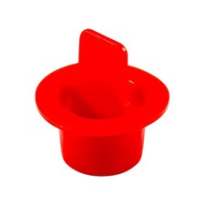Caplugs Cpt-6X Center Pull-Tab Tapered Plugs, Pk 25