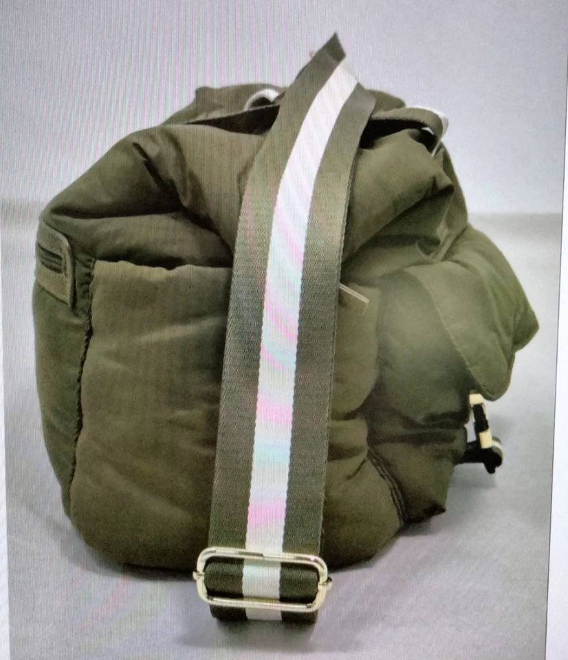 Bolso de Lona Tommy Bahama Everyday Correa Ajustable Extraíble Verde Oliva Foto 3 de 4