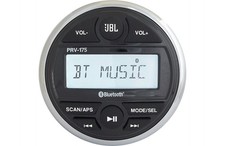 JBL PRV-175 Gauge-Style Bluetooth Marine Digital Stereo Rear USB/AUX Receiver