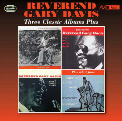 Reverend Gary Davis Three Classic Albums Plus (CD) Album