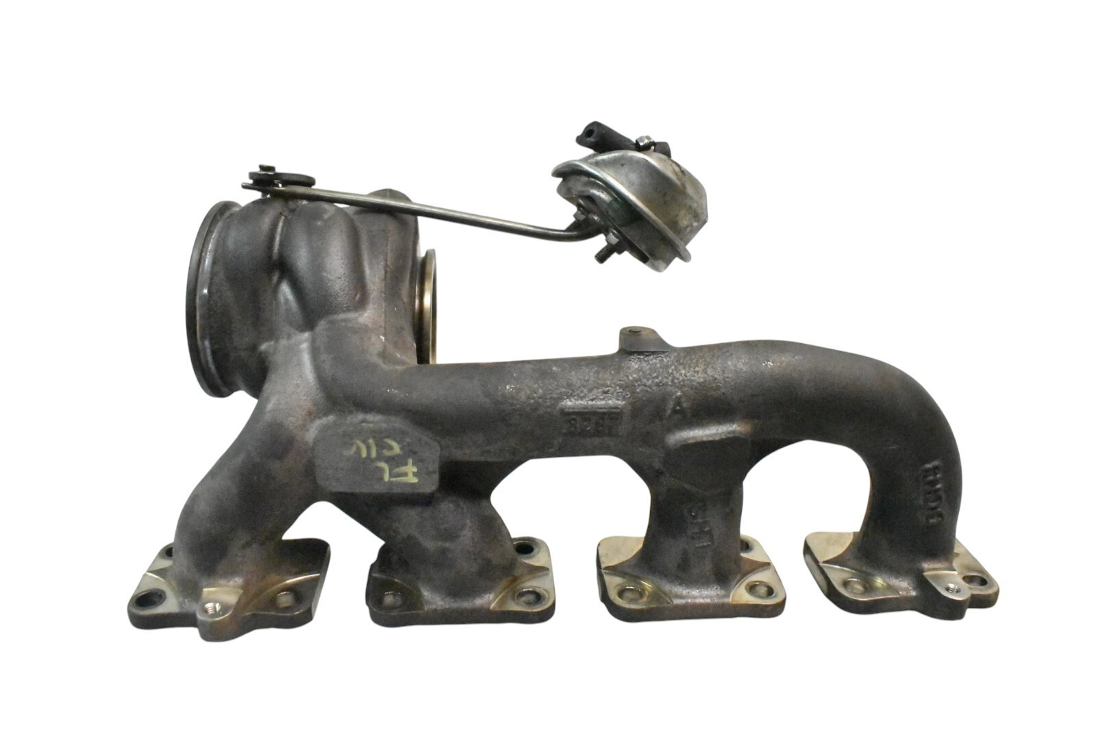 14-17 Maserati Quattroporte Front Left Turbocharger Exhaust Manifold Oem