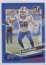 2023 Panini Donruss Press Proof Blue Matt Milano #34 5cb