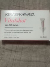 Keratin Complex Vitalshot Bond Rebuilder 10 Vials Strengthening 2.7 fl oz