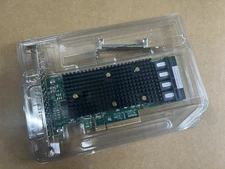 LSI Broadcom 9400-16I 12Gb/s SAS/SATA/NVMe Tri-Mode PCIe 3.1 x8 HBA - LP & FH