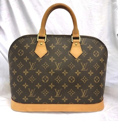 AUTHENTIC Louis Vuitton Alma PM Handbag Monogram Vintage TH0938