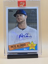 2020 Topps Pete Alonso 1985 All-Star Auto Autograph New York Mets #85ASA-PA