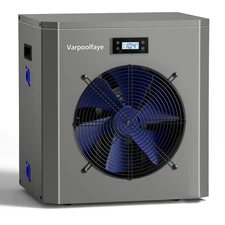 Varpoolfaye Smart Electric Pool Heater 16000BTU for Above Ground Pools 110/120V