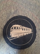 DB Bundesbahn Aufn&auml;her Abzeichen Lookf&uuml;hrer Diesel 50er  Gut Erhalten
