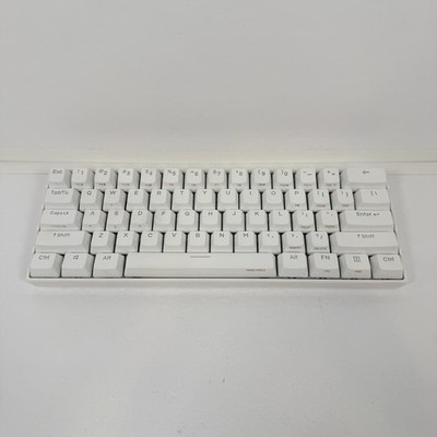 Anne Pro 2 Mechanical Keyboard 60% Bluetooth RGB White Tested Works