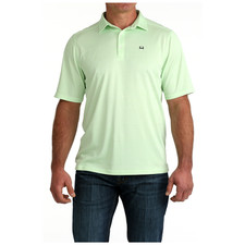 MTK1865042 Cinch Men's ArenaFlex Short Sleeve Polo - Green NEW