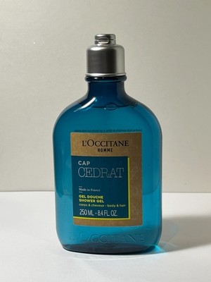 L'Occitane Homme Cap Cedrat Men's Shower gel Body & Hair Discontinued  250ML NEW