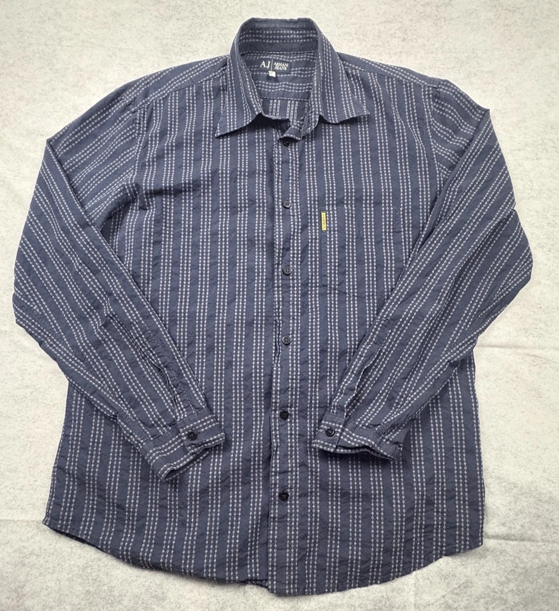 Armani Jeans Long Sleeve Shirts for Men for sale | eBay