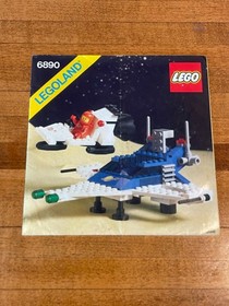 Lego - Classic Space - 6890 - Cosmic Cruiser - 100% Complete - Instructions